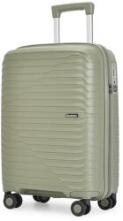 BONTOUR "City" 4-kerekes kabinbőrönd 55x38x20cm, Zöld (130941-Green)