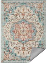 SONGMICS HOME szőnyeg, 153 x 214 cm, nappali szőnyeg, akvamarinkék (TAR036Q01)