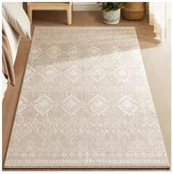 SONGMICS Szőnyeg, 120 x 170 cm-es csúszásmentes szőnyeg, Boho stílusú, cappuccino bézs (TAR027K01)