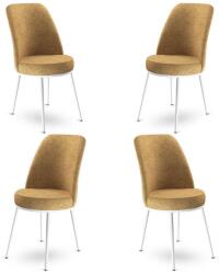 ASIR GROUP Étkezőszék szett (4 db) Dexa - Cappuccino, Fehér (240CHR1381)