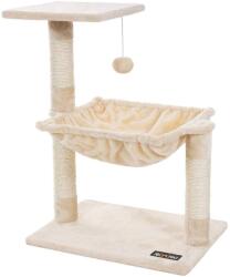 FEANDREA Macska kaparófa plüss és puha függoágyakkal, 70cm magas (PCT82M)