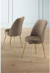ASIR GROUP Étkezőszék szett (2 db) Pefa - Cappuccino, Arany (240CHR1543)