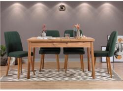 ASIR GROUP Étkezőgarnitúra(Kihúzható asztal, szék) (5 db) Santiago Atlantic Zöld (869VEL5204)