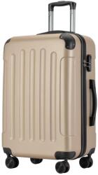 BONTOUR VERTICAL 4 Kerekes Közepes Bőrönd 65x44, 5x27cm, M méretű, Pezsgő (120842-Champagne)