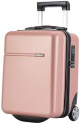 BONTOUR 40x30x20cm kabinbőrönd, WIZZ AIR felvihető kézipoggyász, RoseGold (120521-RoseGold)