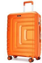 BONTOUR "Charm" 4-kerekes bőrönd TSA számzárral 67x44x25 cm, M méretű, Sunset-Gold (130842-SunsetGold)