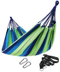 SONGMICS Többszemélyes függőágy; 210 x 150 cm; maximális terhelhetőség 300 kg (GDC15L)