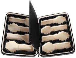 SONGMICS Hordozható óratároló, óratartó doboz 8 órához, fekete (JWB50B) - tutihome