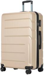 BONTOUR SPINNER Nagy Duplakerekes Gurulós bőrönd, pezsgő (120143-Champagne) - tutihome