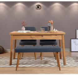 ASIR GROUP Étkezőgarnitúra (4 db) Costa Atlantic-Sötétkék (869VEL5182)