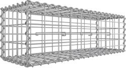 SONGMICS Gabion kosár, fém gabion ketrec 100 x 30 x 30 cm (GGB133)