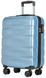 BONTOUR "WAVE" 4 Kerekes Kabin Bőrönd 55x39x20cm Jégkék (120541-IceBlue) - tutihome