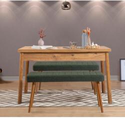 ASIR GROUP Étkezőgarnitúra (3 db) Costa 1070 - Atlanti fenyő, Zöld (869VEL8844)