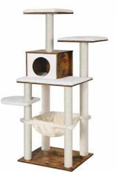 FEANDREA Modern Macska kaparófa, 55 x 138 x 45 cm, rusztikus barna (PCT164X01)