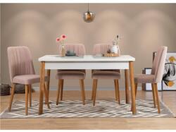 ASIR GROUP Étkezőgarnitúra (5 db) Costa Fehér Atlantice-Stone (869VEL5255)