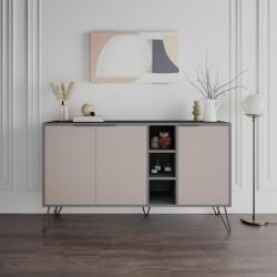AG Konzolasztal Clara Console - Antracit, Light Mocha (855DTE4211)