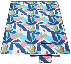 SONGMICS XXL piknik takaró, pokróc , 300 x 200 cm színes levelek (GCM002Q03)