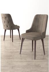 ASIR GROUP Étkezőszék szett (6 db) Newa - Cappuccino, Barna (240CHR1613)