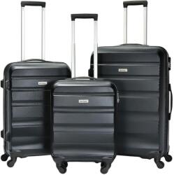 BONTOUR "Horizontal" 4 Kerekes Borönd Szett Fekete (120340-Black)