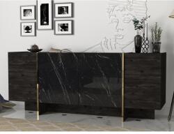 AG Konzolasztal Veyron - Black, Gold (804TRH3522)