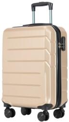 BONTOUR "Spinner" 4 Kerekes Kabin Bőrönd 55x39x20cm, Pezsgő (120141-Champagne) - tutihome