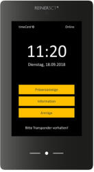 Reiner SCT timeCard Terminal 3 Fekete (2716052-001)