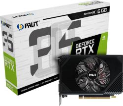 Palit GeForce RTX 3050 StormX 6GB GDDR6 (NE63050018JE-1072F) Videokártya