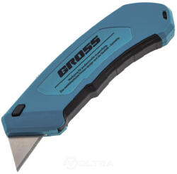 GROSS 18x130mm behúzható sniccerkés, trapézkés alumínium (78899_1)