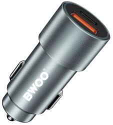 BWOO Incarcator auto 38W qc 18W + PD 20W Bwoo GSM183278 (GSM183278)
