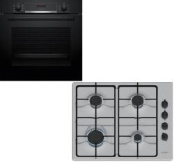 Bosch HBA534EB3 + PBP6B5K80H Beépíthető sütő+főzőlap szett (HBA534EB3 + PBP6B5K80H)