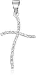 MOISS Időtálló ezüst medál cirkónium kövekkel Kereszt P0000743