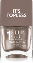 Nails Inc. Nails Inc. It’s Topless géles körömlakk a hosszan tartó hatásért árnyalat Khloe 14 ml