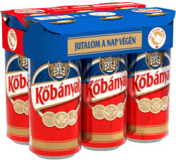 Kőbányai világos sör 4, 3% 6 x 0, 5 l