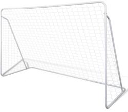 vidaXL Foci kapu hálós acél készlet 240 x 90 x 150 cm Jó minőségű 90572 (90572VidaXL)