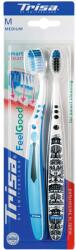 Trisa Kézi fogkefék Trisa FeelGood Duo Medium 667188 Multicolor (667188)