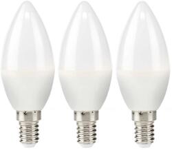 Nedis LED izzó, E14, gyertya, 4, 9 W, 470 lm, 2700 K, 3 db (LBE14C352P3)