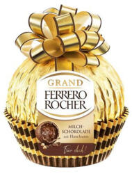  Grand Ferrero Rocher üreges tejcsokoládé mogyoródarabkákkal - 125g - kamraellato