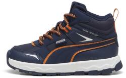 PUMA Puma, Evolve vízlepergető sneaker, Narancssárga, Tengerészkék, 28 EU (397645-02-10)
