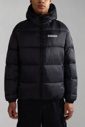 Napapijri Napapijri, Suomi kapucnis steppelt télikabát, Fekete, 2XL (NP0A4GJE-0411-XXL)