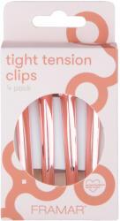 Framar Tight Tension Clips Rose Gold 4 ks
