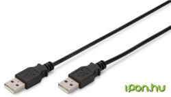 ASSMANN USB Összekötő Fekete 1.8m AK-300101-018-S (AK-300101-018-S)