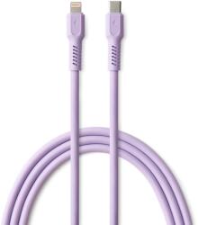 Colorum kábel USB-C - Lightning 1, 8m 2, 4A CK12-CL-09 levendula