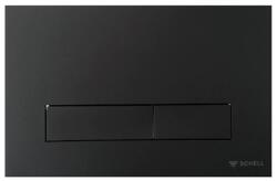 Schell Montus Konkav WC nyomólap matt-fekete (031431199) (031431199)