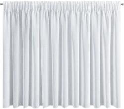 Eurofirany Függöny, Ráncolószalaggal LANA 350 x 150 fehér (373175)
