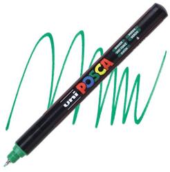 uni Jelölő UNI PC-1MR Posca 0, 7 mm, finom fém hegy, zöld, 89811 (bx6)x144x576 (M624-POSCA)