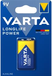 VARTA LONGLIFE POWER 9 V-os/ E/ 6LR61 elem BL1 (4922121411)