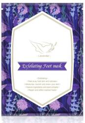 NOVA KISS Levendulás hámlasztó zokni lábra, mélyreható regenerálásra és puha sarokra