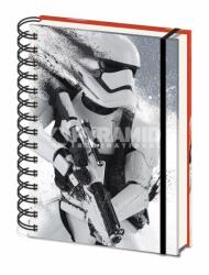 Btech Disney Star Wars keményborítós gumis A5-ös spirálfüzet Stormtrooper és Flametrooper Paint (2700044)