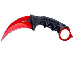 Easy Scorpion Karambit vörös-fekete (holm7034-68)