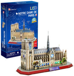 CubicFun : Notre-Dame 3D-s puzzle LED világítással 149 db-os (3DL173)